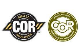 cor and secor logos